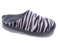 SHEPHERD Stripe White/Brown - Abnehmbares Fußbett