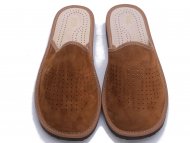 SIGVARD - Perforated Suede Beige