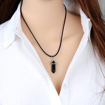 GRACE black - Necklace